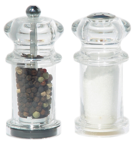 Pepper Mill & Salt Shaker