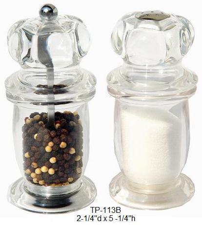 Pepper Mill & Salt Shaker