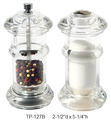 Pepper Mill & Salt Shaker